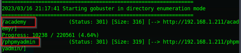 nmap result